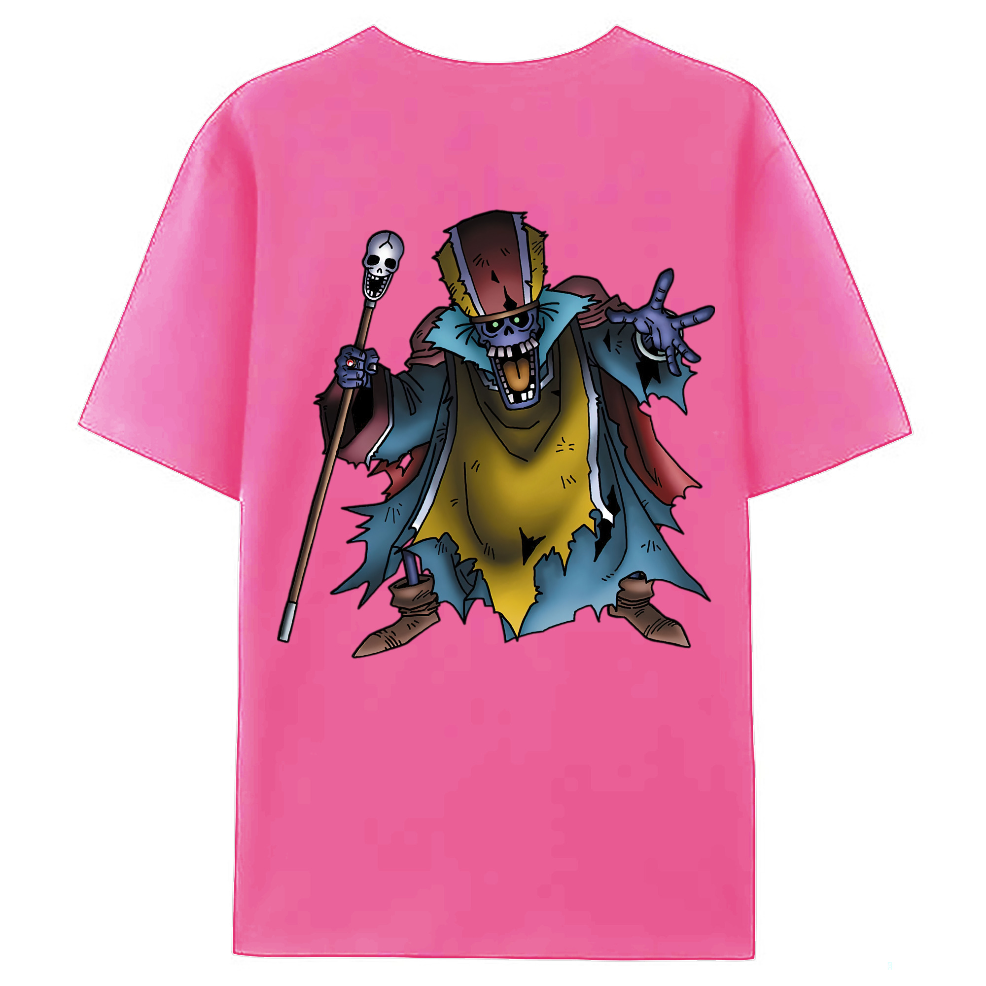 （画像用） ドラゴンクエスト Doragon Kuesuto Dragon Quest レディース半袖Tシャツ(バックプリント)